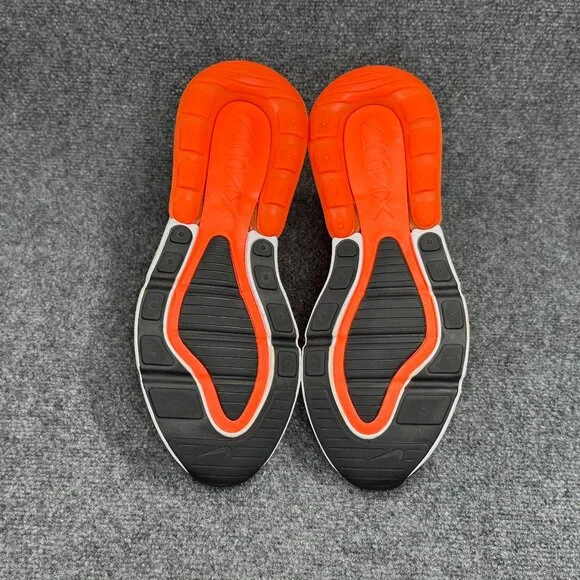 Nike Air Max 270 Shoes Men's 13 Racer Blue Orange Athletic Run Training Sneakers - Picture 9 of 11